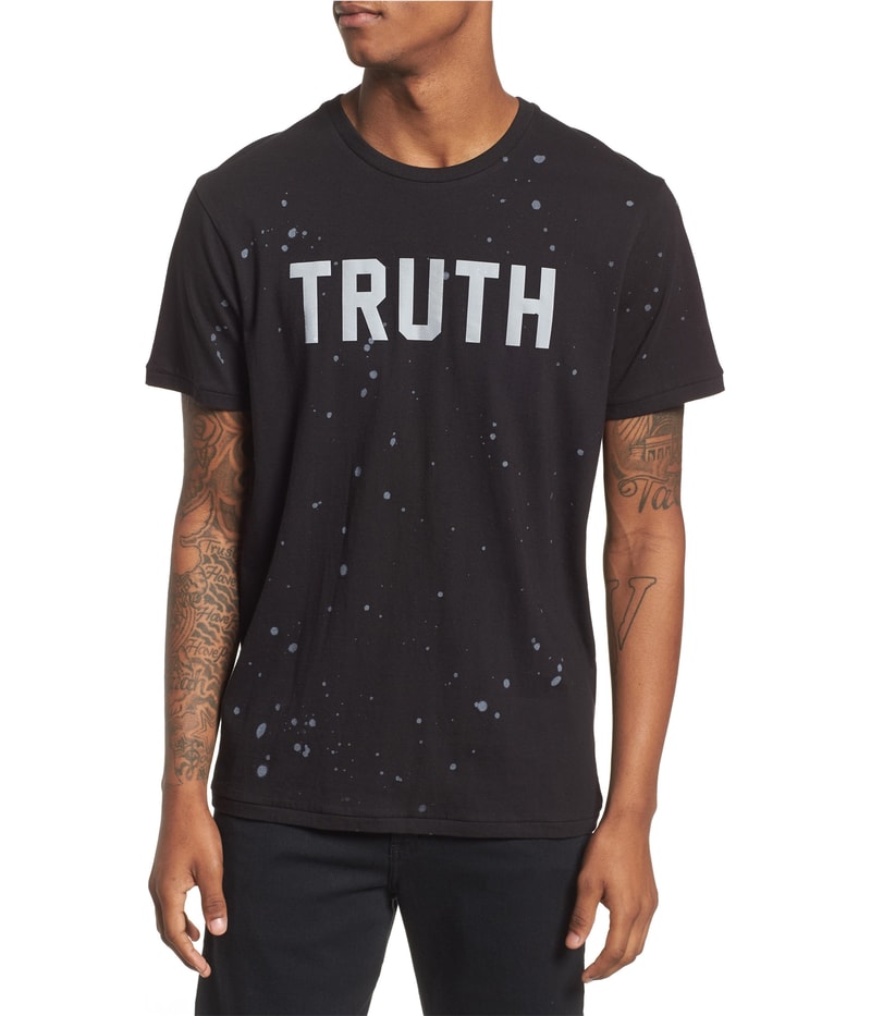 Elevenparis Mens Truth Graphic T-Shirt