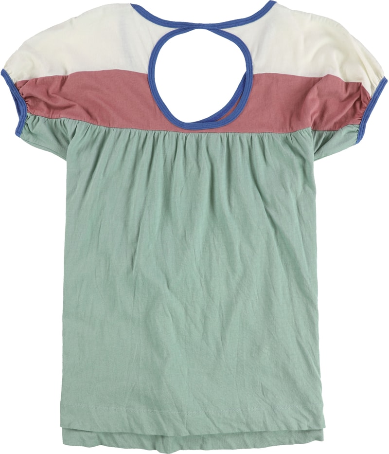 Rebel Yell Womens Florida Baby Doll Blouse