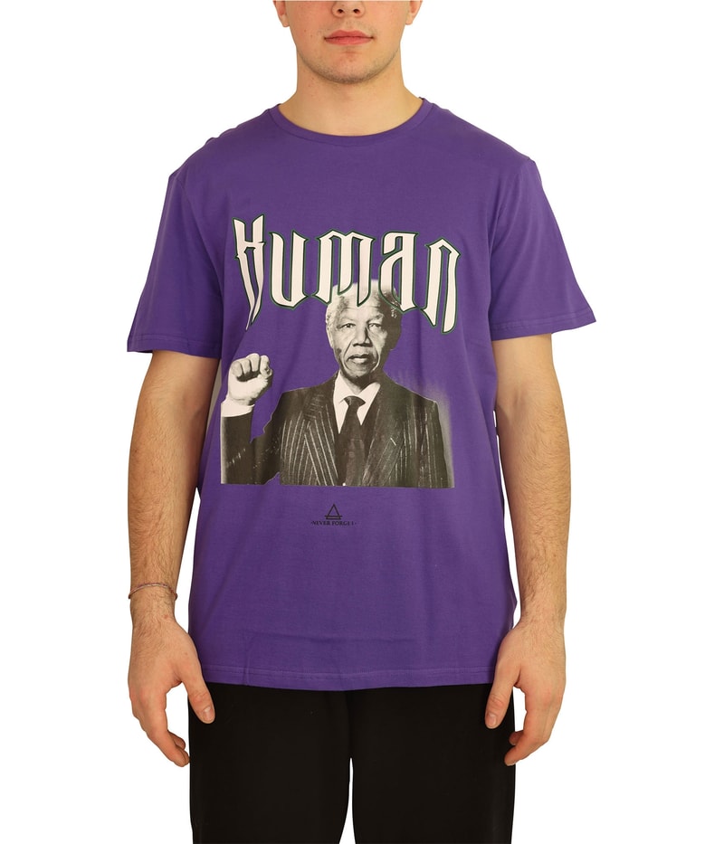 Elevenparis Mens Human Graphic T-Shirt