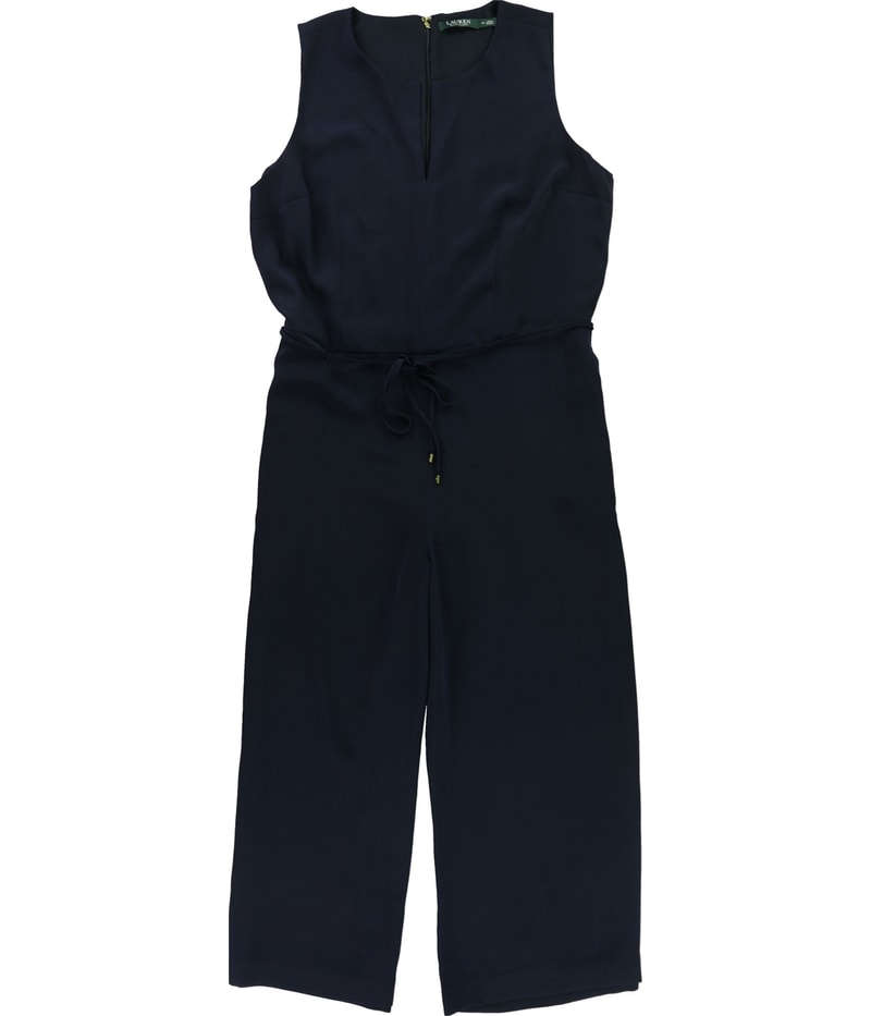 Ralph Lauren Womens Wide-Leg Jumpsuit