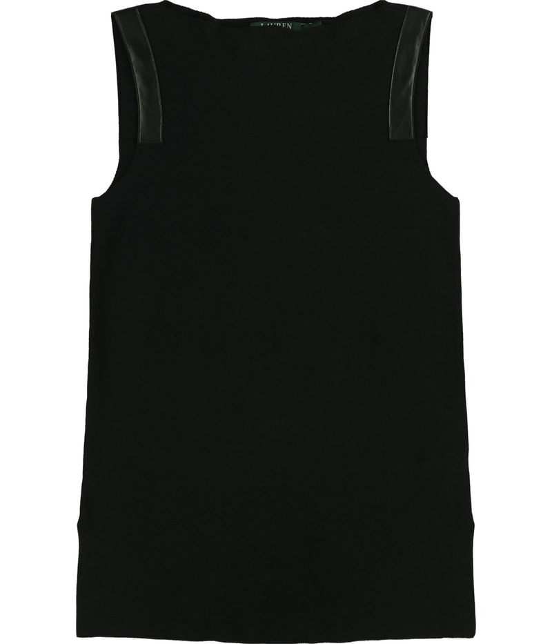 Ralph Lauren Womens Straight-Fit Tank Top