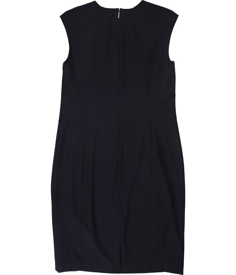 Ralph Lauren Womens Sleeveless Non Belted Sheath Dress