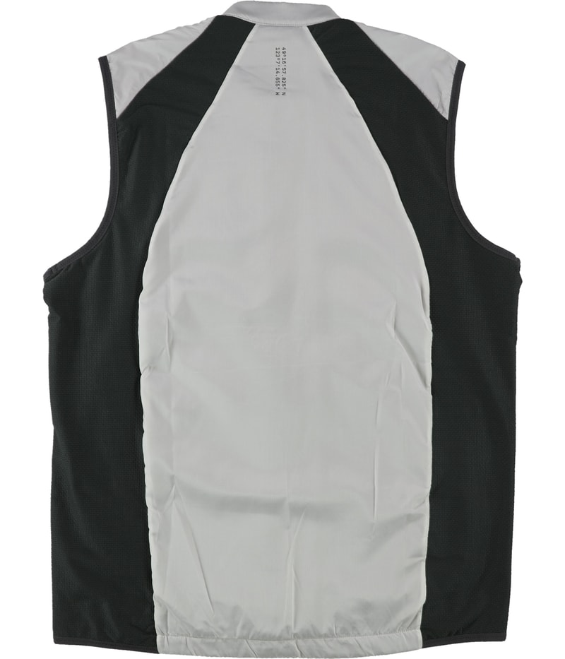 ASICS Mens Insulated Outerwear Vest in Gray, image 2 of 2