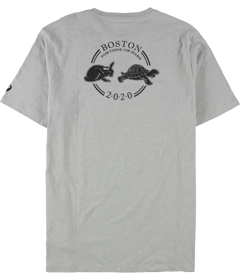 ASICS Mens Boston Team Tortoise Graphic T-Shirt