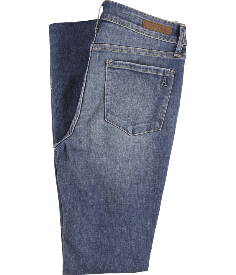 Articles of Society Womens Distressed Tapered Skinny Jeans