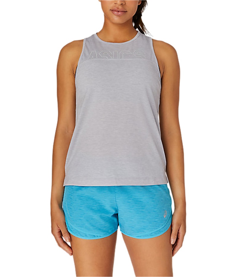 ASICS Womens Graphic Print Muscle Tank Top