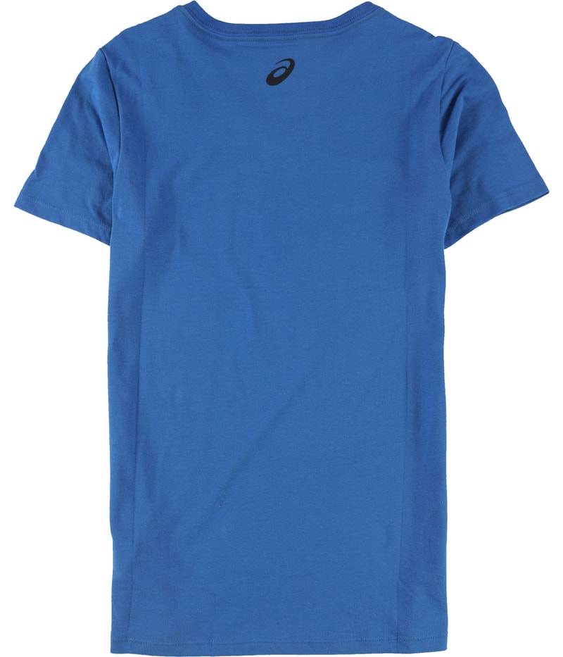 ASICS Womens Stripe Logo Graphic T-Shirt