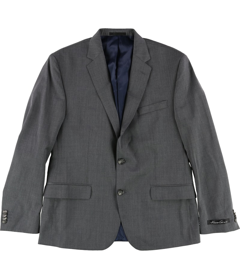 Kenneth Cole Mens Performance Wear Two Button Blazer Jacket