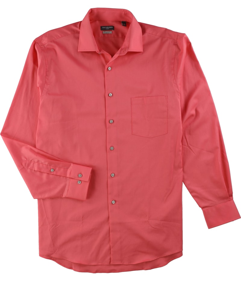 Van Heusen Mens Classic Fit Stretch Button Down Dress Shirt