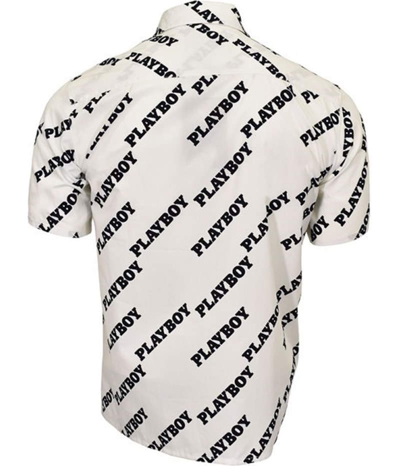 Elevenparis Mens Woven Button Up Shirt