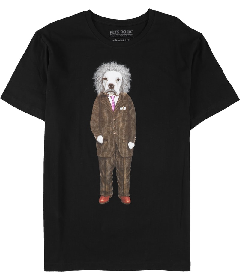 Elevenparis Mens Brain Dog Graphic T-Shirt