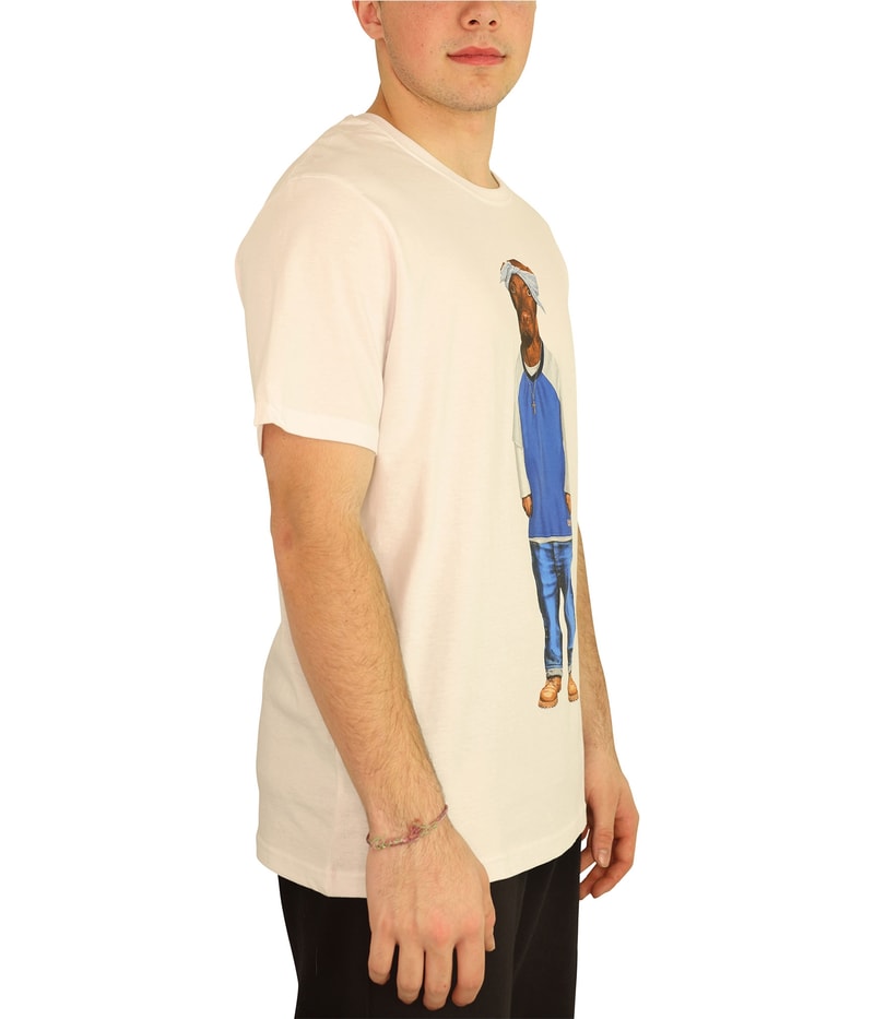 Elevenparis Mens Two Rap Dog Graphic T-Shirt