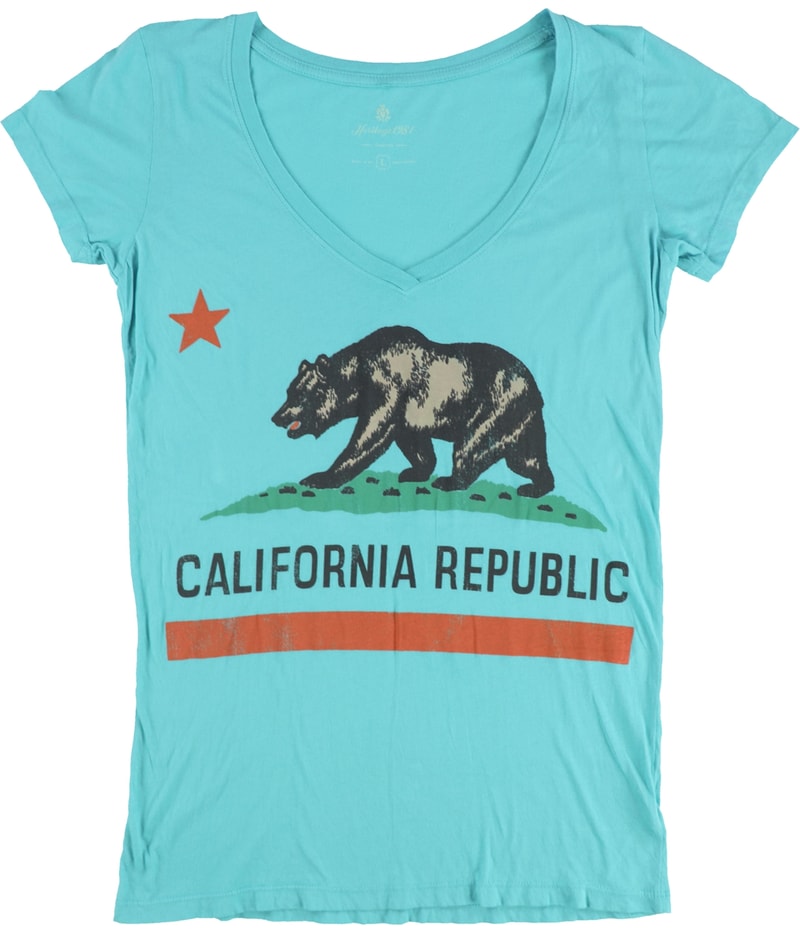 Heritage 1981 Womens California Republic Graphic T-Shirt