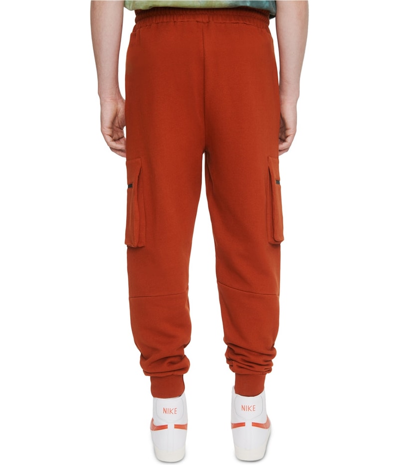 Elevenparis Mens Fleece Cargo Straight Leg Jogger Casual Pants
