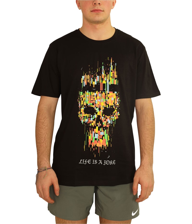 Elevenparis Mens Skull Graphic T-Shirt