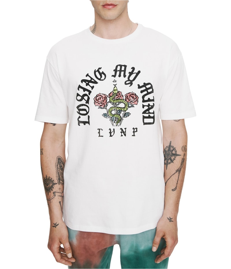 Elevenparis Mens Losing My Mind Graphic T-Shirt