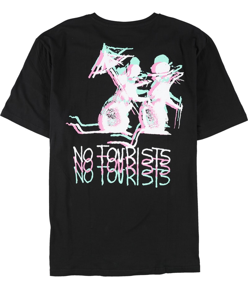 Elevenparis Mens No Tourists Graphic T-Shirt