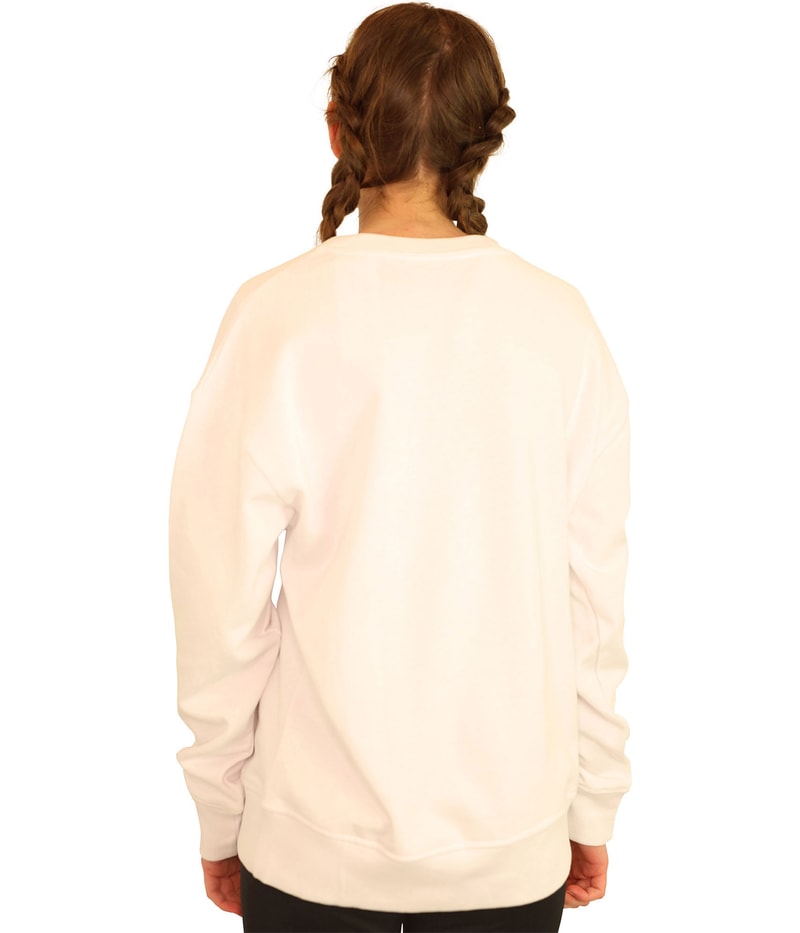 Elevenparis Womens Wild Flower Sweatshirt in White, image 3 of 5