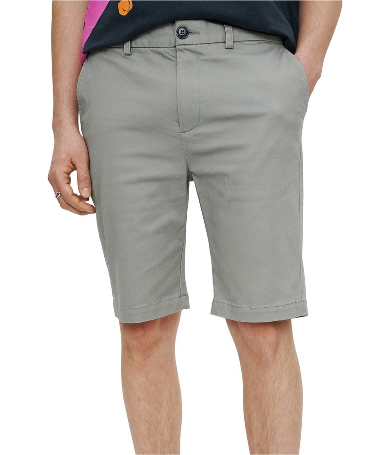 Elevenparis Mens Stretch Cotton Dress Chino Shorts
