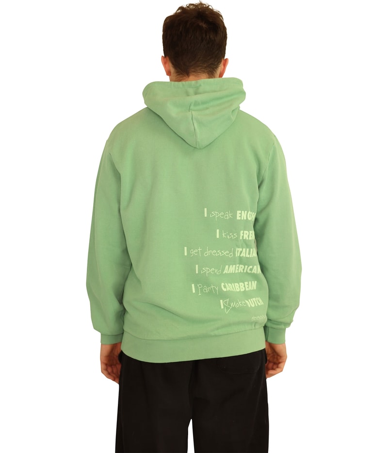 Elevenparis Mens Statement Hoodie Sweatshirt