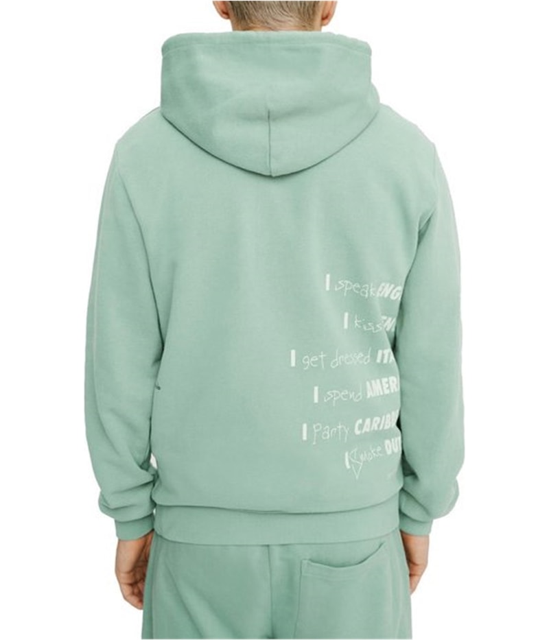 Elevenparis Mens Statement Hoodie Sweatshirt
