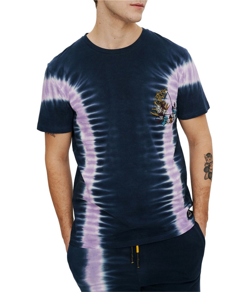 Elevenparis Mens Embroidered Embellished T-Shirt