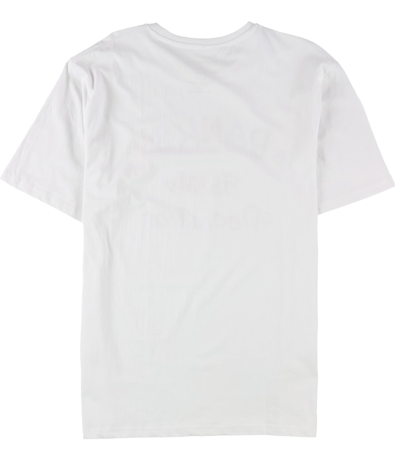 Elevenparis Mens Banksy Is My Decorator Graphic T-Shirt