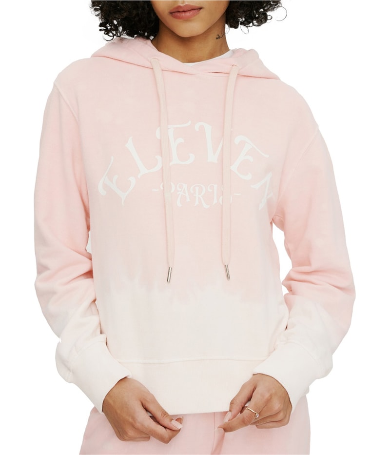 Elevenparis Womens Acid Wash Hoodie Sweatshirt