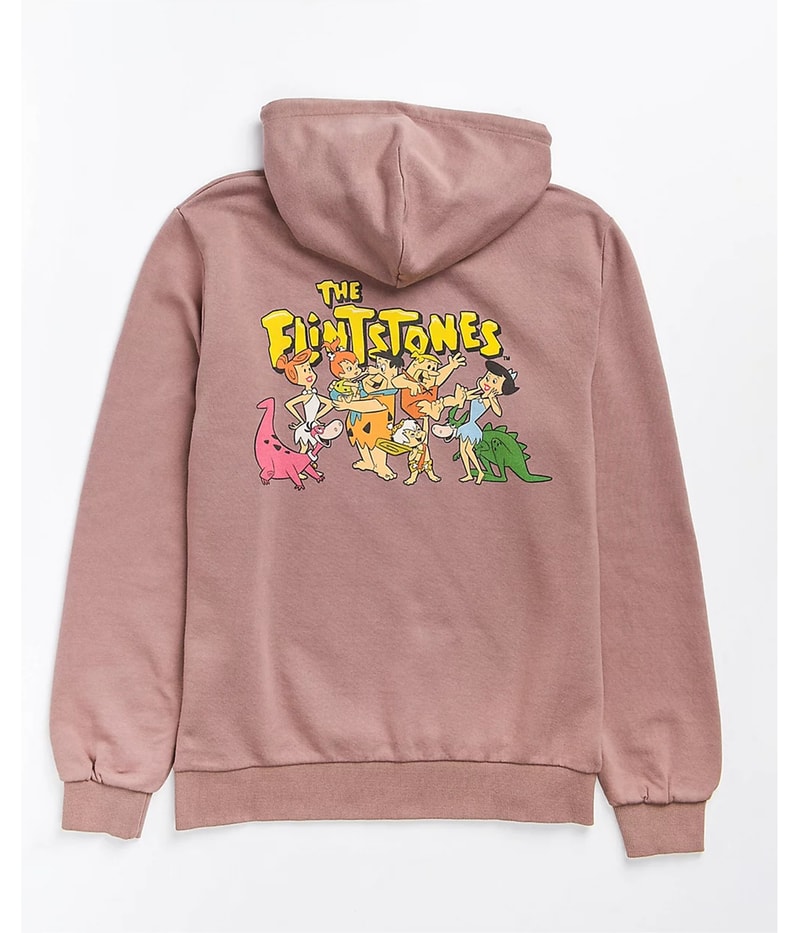 Elevenparis Womens Flintstones Hoodie Sweatshirt