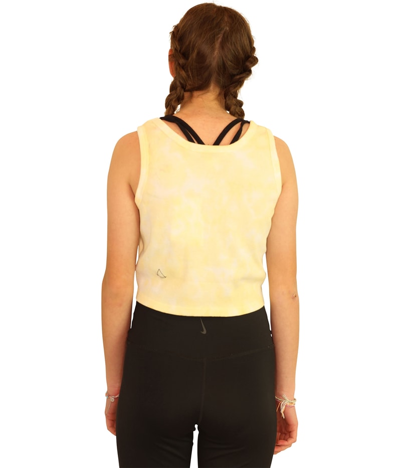 Elevenparis Womens Cropped Ribbed Tank Top