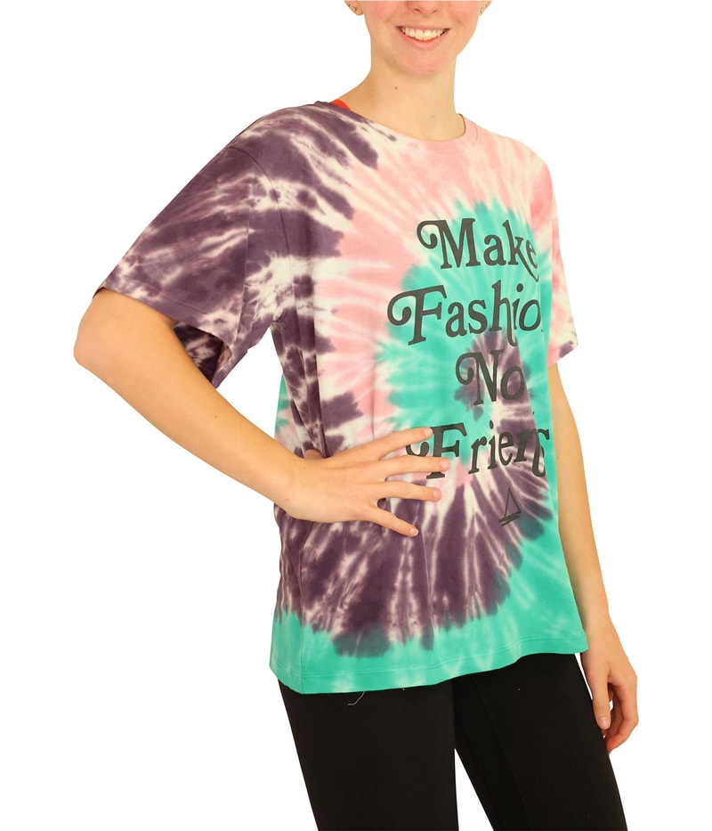 Elevenparis Womens Make Fashion Graphic T-Shirt