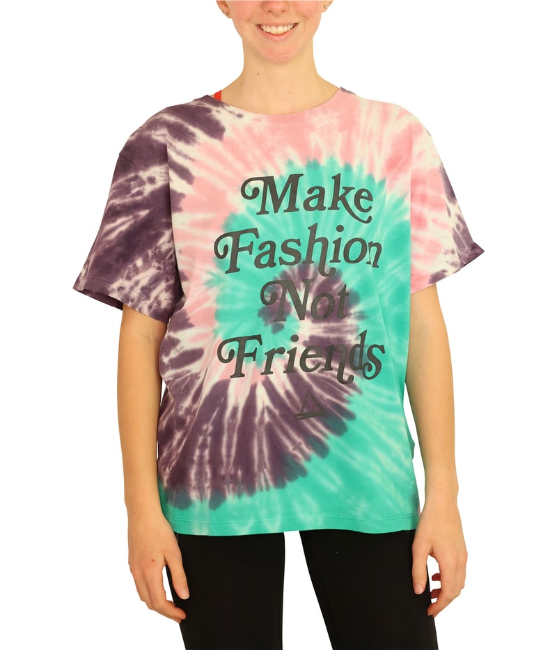 Elevenparis Womens Make Fashion Graphic T-Shirt