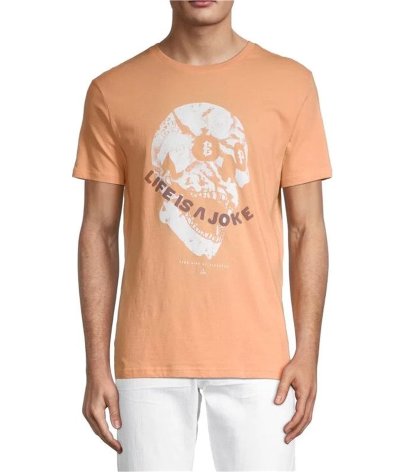 Elevenparis Mens Skull Graphic T-Shirt