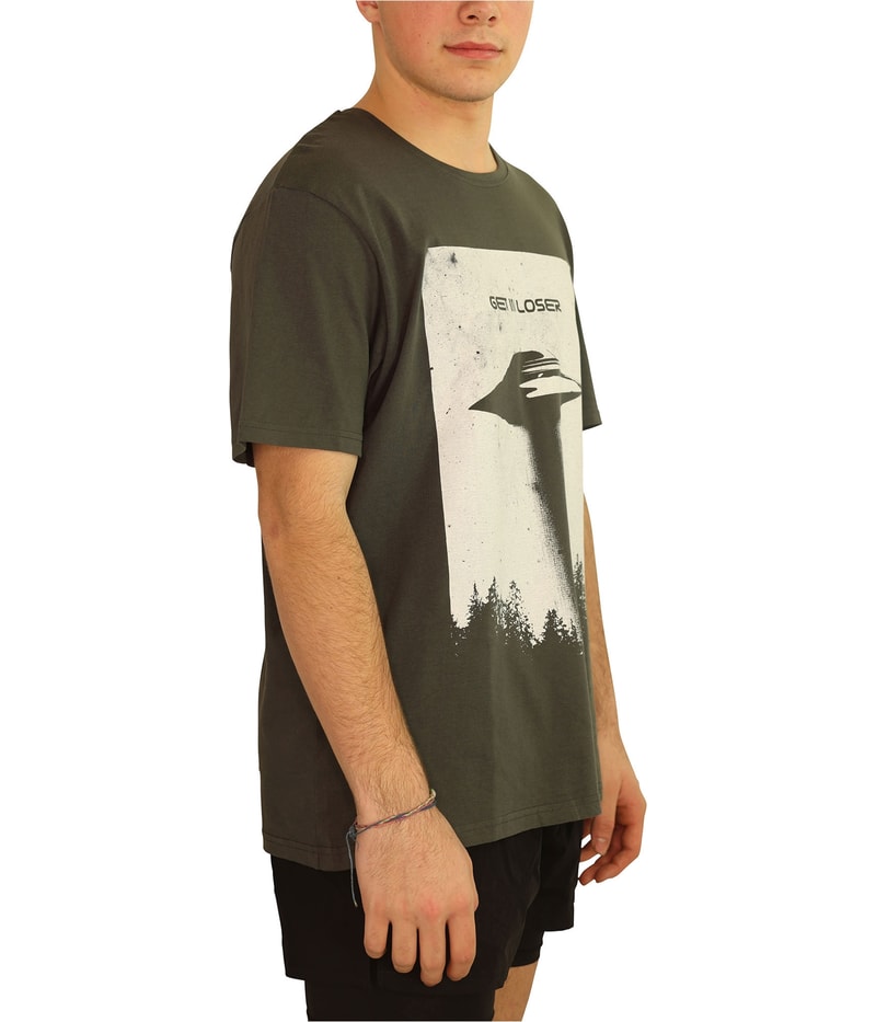 Elevenparis Mens Get In Loser Graphic T-Shirt