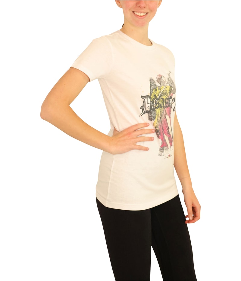 Elevenparis Womens Disaster Graphic T-Shirt, view 2