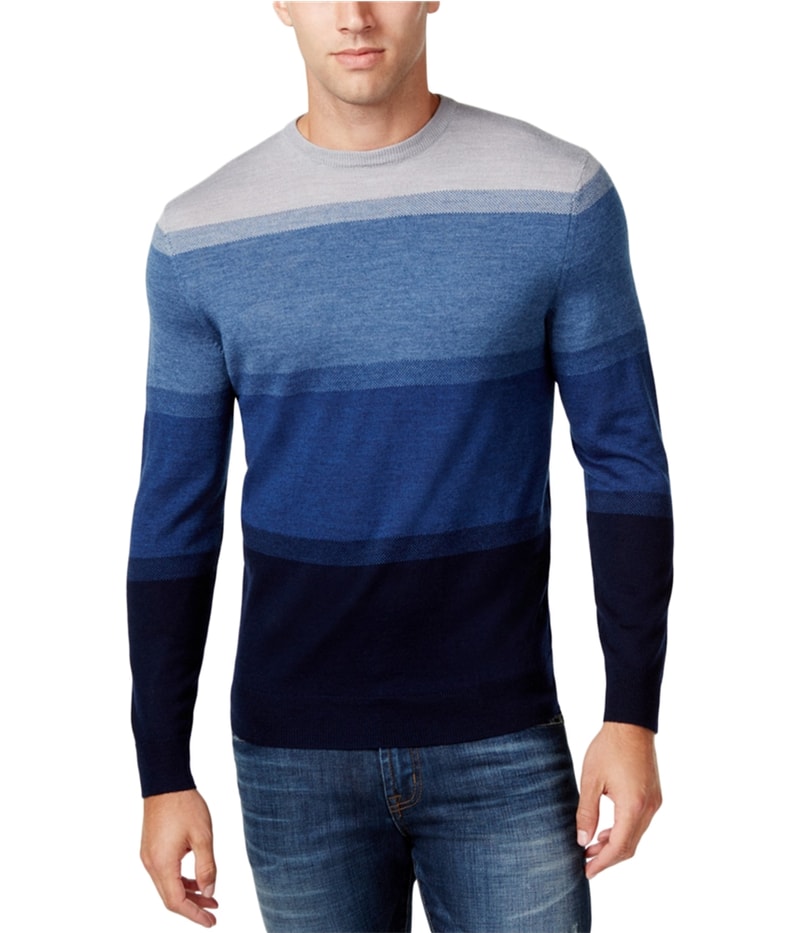 Club Room Mens Colorblocked Pullover Sweater
