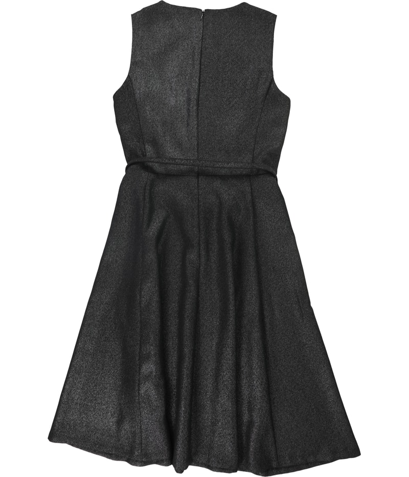 Ralph Lauren Womens Belted Fit & Flare Dress
