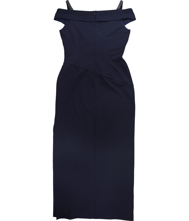 Ralph Lauren Womens Beaded Gown Dress