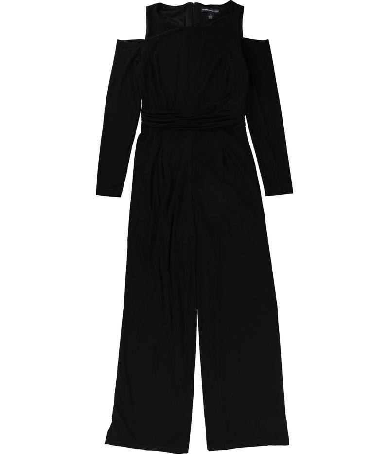 American Living Womens Cold-Shoulder Jumpsuit