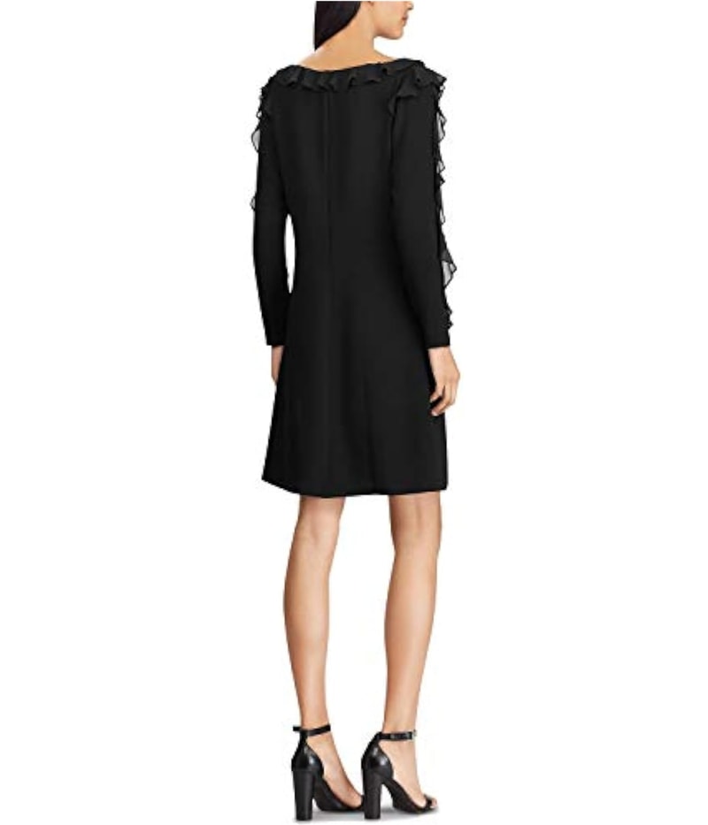 American Living Womens Georgette A-line Dress, view 2
