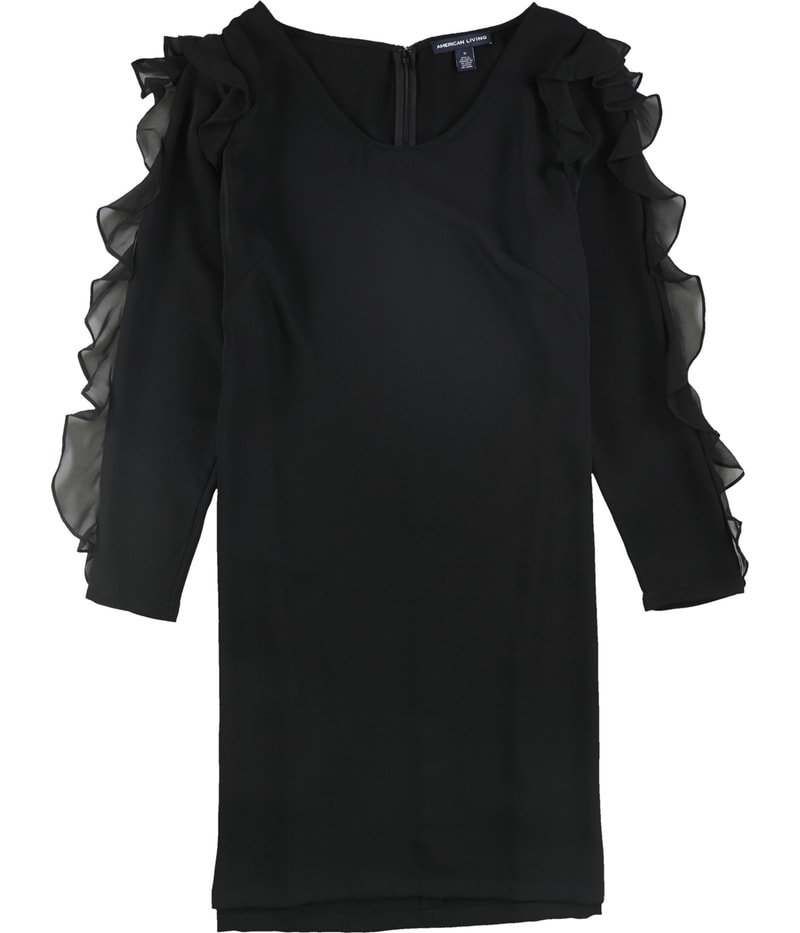 American Living Womens Georgette A-line Dress, view 6
