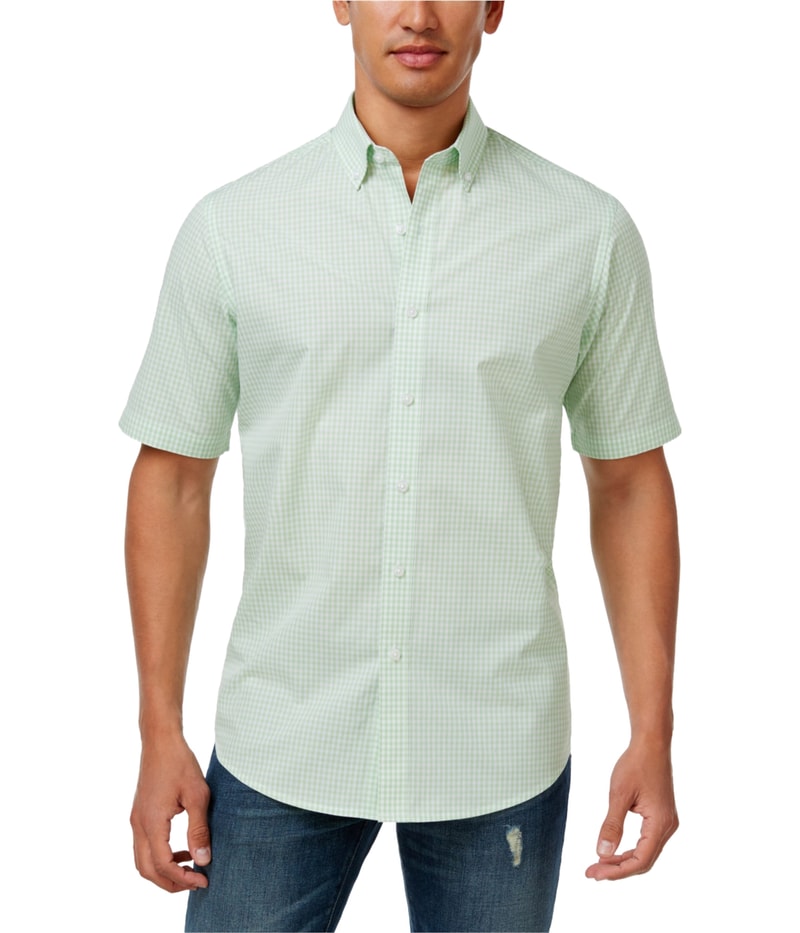 Club Room Mens Skylark Button Up Shirt