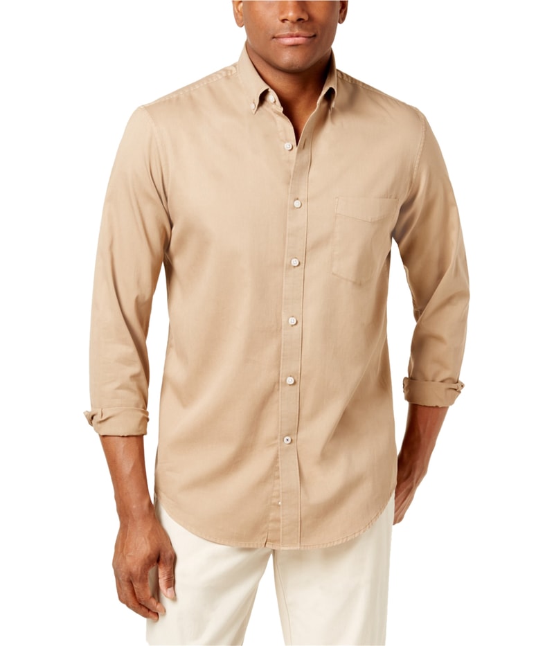 Club Room Mens Adams Button Up Shirt