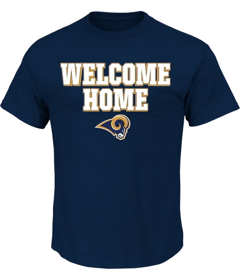 Majestic Mens Welcome Home Graphic T-Shirt