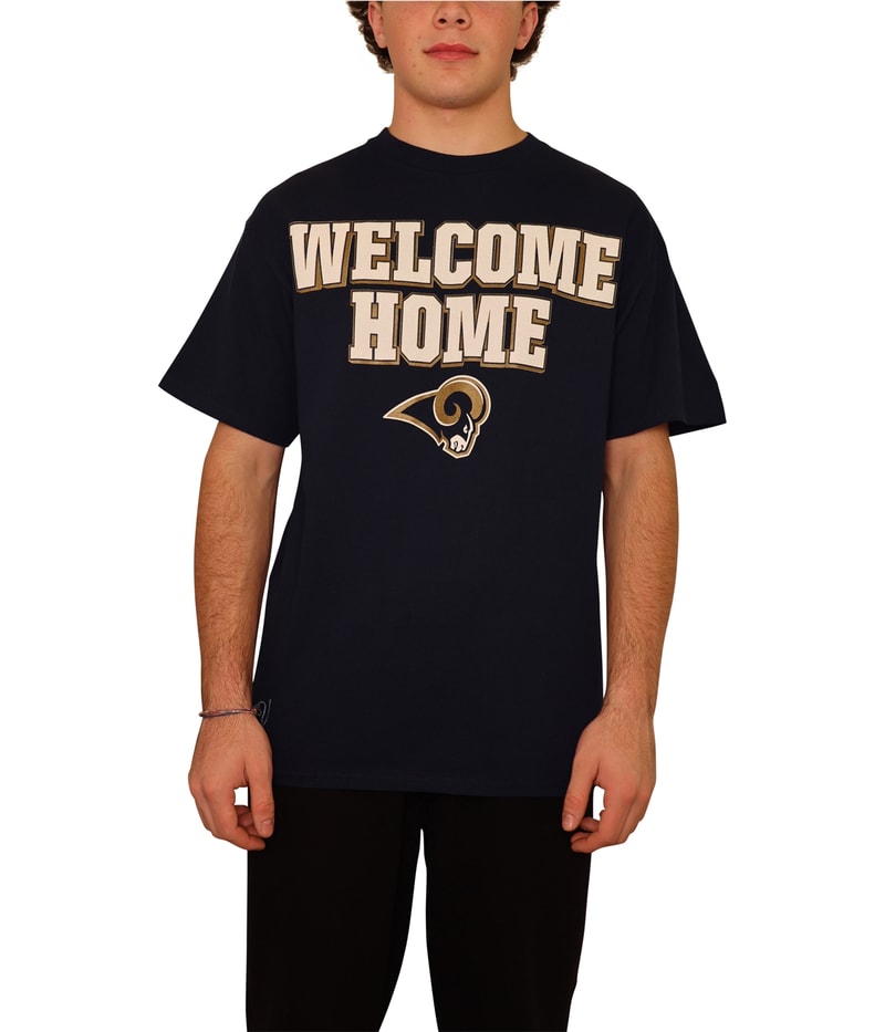 Majestic Mens Welcome Home Graphic T-Shirt