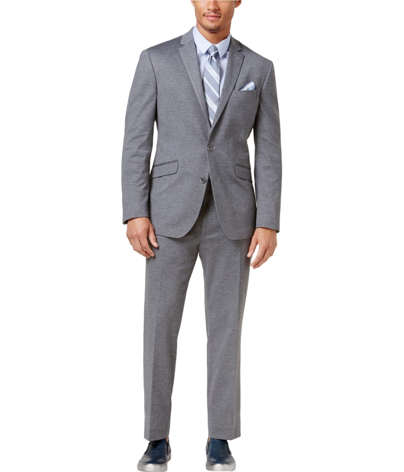 Kenneth Cole Mens Techni-Cole Two Button Formal Suit