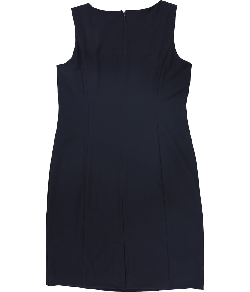 Tahari Womens Solid Sheath Dress