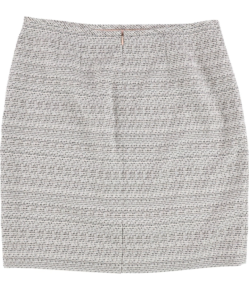 Tahari Womens Tailored Tweed Pencil Skirt