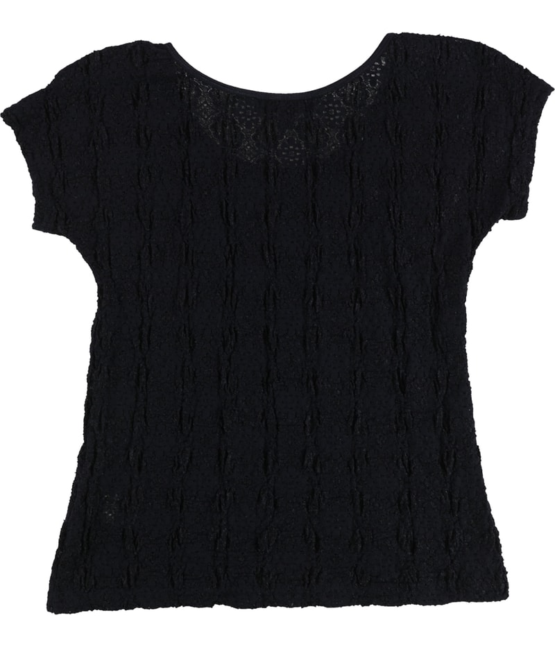 Karen Kane Womens Lace Basic T-Shirt