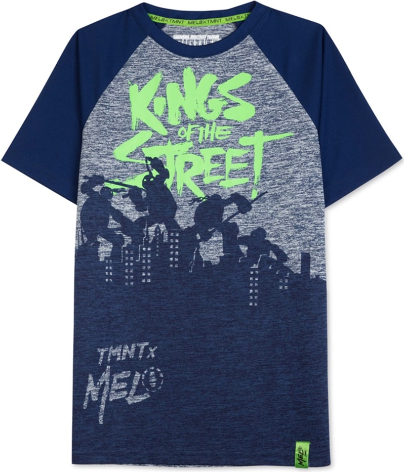Hybrid Boys Carmelo Anthony TMNT Graphic T-Shirt